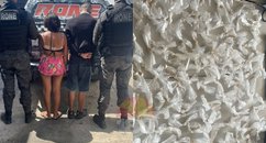 PM apreende 170 invólucros de crack e prende mulher por tráfico na zona Norte de Teresina