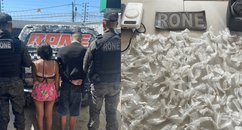 PM-PI apreende 170 invólucros de crack e conduz casal na zona Norte de Teresina