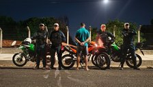 PM recupera motocicleta roubada durante abordagem na zona Norte de Teresina