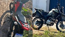 PM recupera motos roubadas minutos após crimes na zona Sul de Teresina
