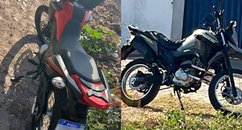PM recupera motos roubadas minutos após crimes na zona Sul de Teresina