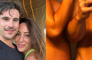 Sabrina Sato expõe foto íntima ao lado de Nicolas Prattes