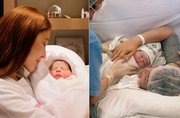 Simone Poncio dá à luz Marie Vitória aos 50 anos e Sarah mostra bebê